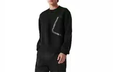Hermes Crewneck Knit Sweater Black