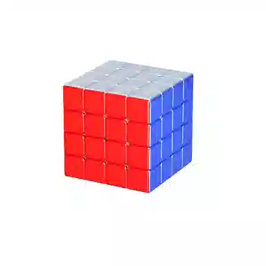 乐智由我 炫彩黄金五阶魔方四阶电镀炫酷 早教益智玩具