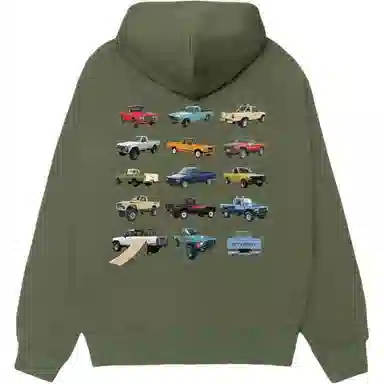 Stussy SS25 Pickup Zip Hoodie