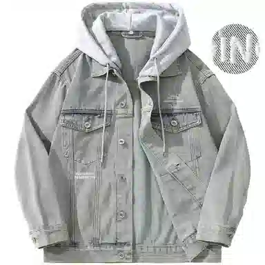 Paddington Bear Retro Denim Hoodie Jacket