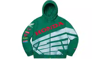 Supreme x Honda x Fox Racing Puffy Zip Up Work Jacket