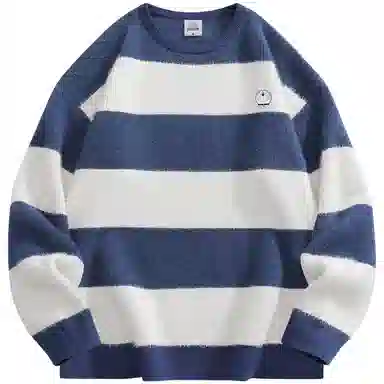 Doraemon Striped Knit Sweater