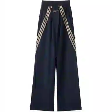 么宁 高腰宽松长裤工装裤 女款