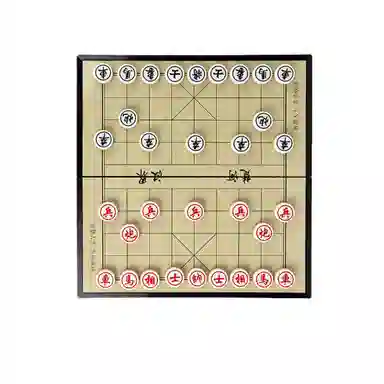 乐智由我 中国象棋磁石高档大号棋盘便携式 桌游