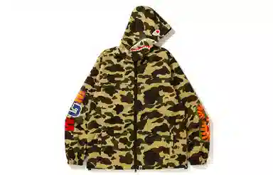 A BATHING APE BAPE Shark Camo Hoodie