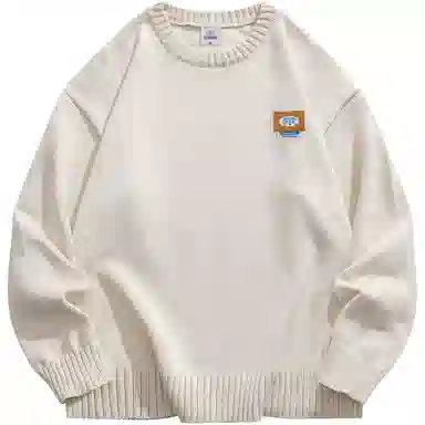 Doraemon Basic Logo Sweater