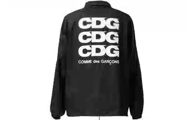 CDG Coach Jacket 2 Black