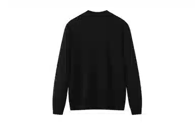 恒源祥 纯色半高领纯羊毛针织衫毛衣 男款