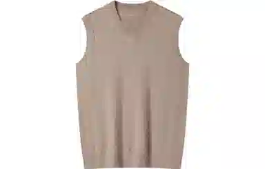 恒源祥 套头内搭马保暖针织无袖背心 男款