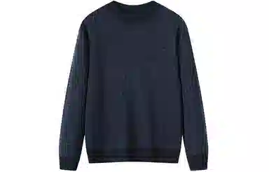 恒源祥 厚款保暖半高领针织毛衣 男款