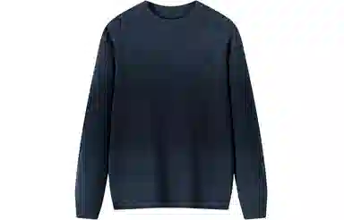 恒源祥 渐变色半高领针织毛衣 男款