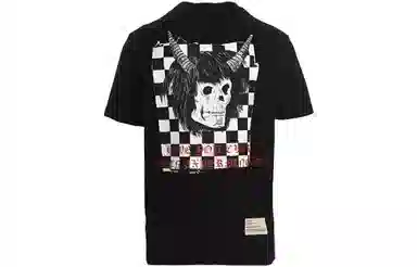 AMIRI FW22 Skull Print Tee Black