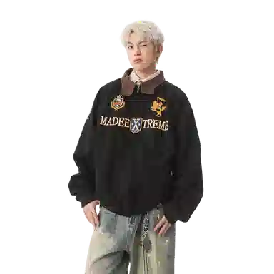 PANDA ADEVIL Harrington Denim Jacket