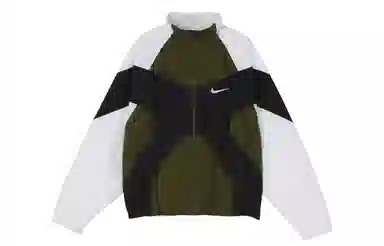 Nike Sportswear Woven Zip Jacket Military Green