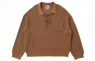 Profound Vintage Knit Sweater Brown