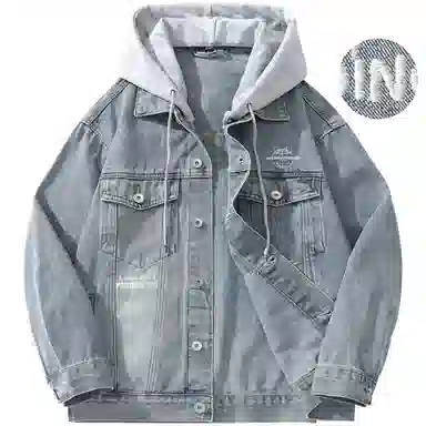 Paddington Bear Retro Denim Hoodie Jacket