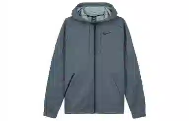 Nike Therm Logo Hoodie Iron Grey