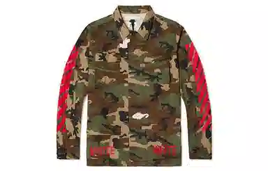 OFF-WHITE Camo Shirt Jacket