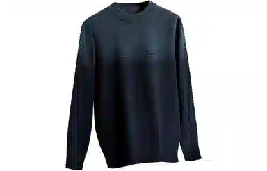 恒源祥 加厚套头半高领长袖针织毛衣 男款