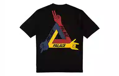 Palace x Jean-Charles de Castelbajac Black T-Shirt