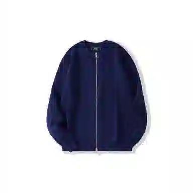 我是大卫 宽松慵懒纯色基础休闲长袖针织衫 男女同款