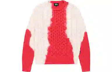 Stussy FW23 TIE DYE FISHERMAN SWEATER
