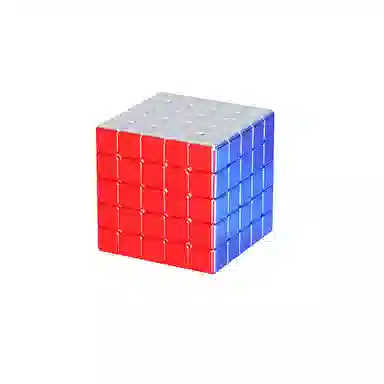 乐智由我 炫彩黄金五阶魔方四阶电镀炫酷 早教益智玩具