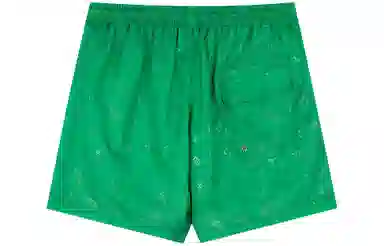 GCDS Logo Shorts Fluorescent Green