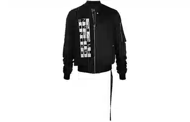 Rick Owens DRKSHDW FW21 Bomber Jacket Black