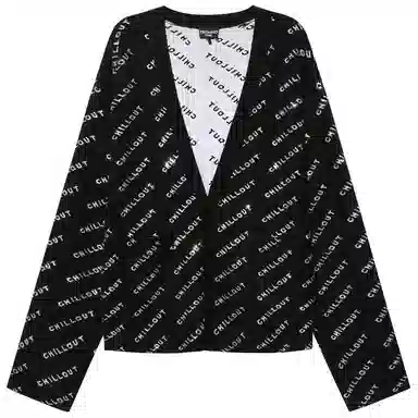 TCH V-Neck Cardigan Black