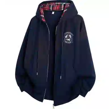 ROBINHOOD Logo Plaid Hoodie