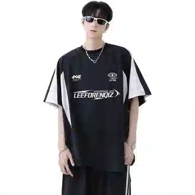 MIIRACER Heavyweight Colorblock T-Shirt