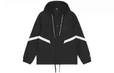 New Balance Hooded Jacket Black