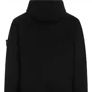 Stone Island Black Hooded Jacket