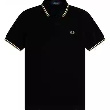 Fred Perry Polo Shirt Black/Green