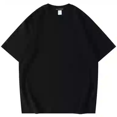 大卫贝肯 纯色宽松适中圆领短袖打底衣 男女同款