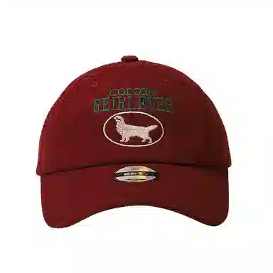 杨同学 英文小狗 腈纶 鸭舌帽 男女同款情侣款