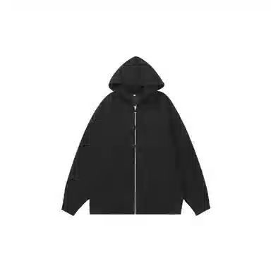 袋鼠 新中式盘扣设计宽松休闲开衫拉链长袖卫衣 男女同款