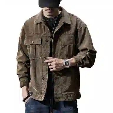 贵色 美式轻商务经典高街街机能风痞帅长袖夹克外套 男女同款