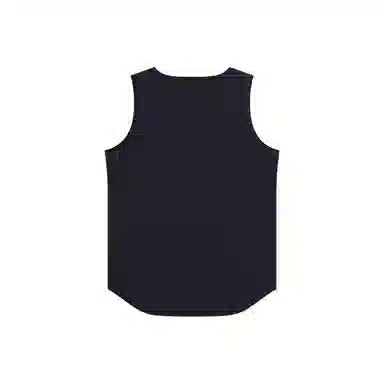 乱步 纯棉宽松简约时尚百搭休闲背心 男女同款