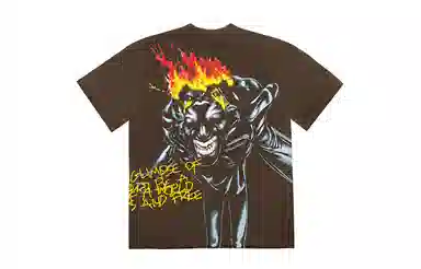 Travis Scott UTOPIA T-Shirt Brown