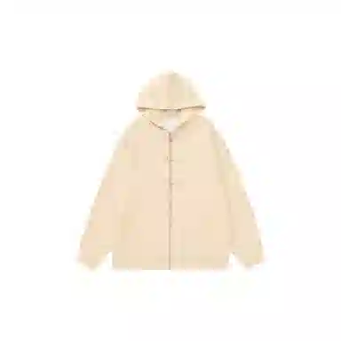 袋鼠 新中式盘扣设计宽松休闲开衫拉链长袖卫衣 男女同款