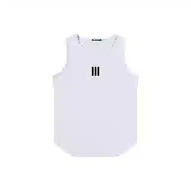 乱步 纯棉宽松简约时尚百搭休闲背心 男女同款