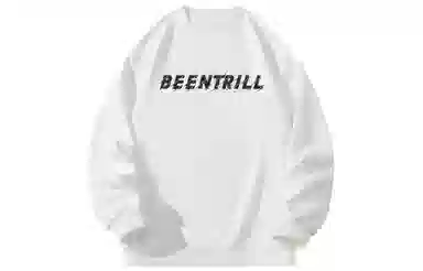 BEENTRILL Logo Cutout Crewneck Sweatshirt
