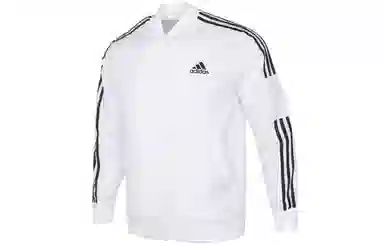 adidas Logo Woven Jacket White