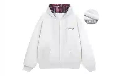 SWAMP AREA Hoodie Plaid Patchwork