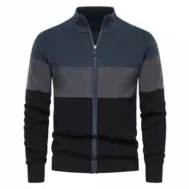 北极绒 舒适柔软宽松百搭开衫针织衫 男款