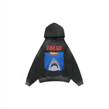 False Perception Simpson Shark Hoodie