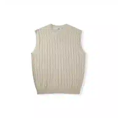 我是大卫 新款韩版潮流宽松毛衣马甲个性百搭外搭针织衫 男款