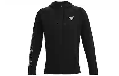 Under Armour Project Rock Fleece Hoodie Black